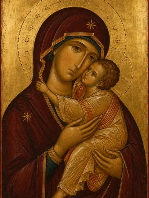 Tablou cu Maica Domnului